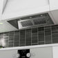 ZLINE 40 in. Ducted Wall Mount Range Hood Insert in Stainless Steel (721-40)