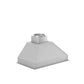 ZLINE 34 in. Ducted Wall Mount Range Hood Insert in Outdoor Approved Stainless Steel (721-304-34) top.