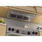 ZLINE 46 in. Ducted Wall Mount Range Hood Insert in Stainless Steel (721-46)