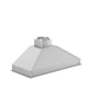 ZLINE 46 in. Ducted Wall Mount Range Hood Insert in Stainless Steel (721-46) top.