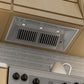 ZLINE 40 in. Ducted Island Mount Range Hood Insert in Stainless Steel (824i-40)
