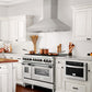 ZLINE 36 in. Professional Convertible Vent Wall Mount Range Hood in Stainless Steel, Open Box-Good Condition
