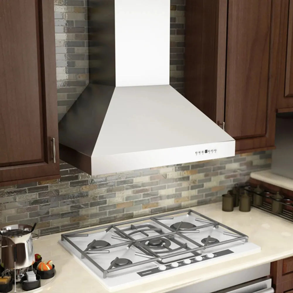 ZLINE 30 in. Professional Convertible Vent Wall Mount Range Hood in Stainless Steel, Open Box-Great Condition
