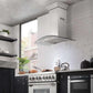 ZLINE Convertible Vent Wall Mount Range Hood in Stainless Steel and Glass (KN4) 