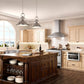 ZLINE Convertible Vent Wall Mount Range Hood in Stainless Steel with Crown Molding (KL2CRN) lifestyle.