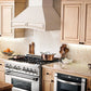 ZLINE Wooden Wall Mount Range Hood in Cottage White (321TT) 
