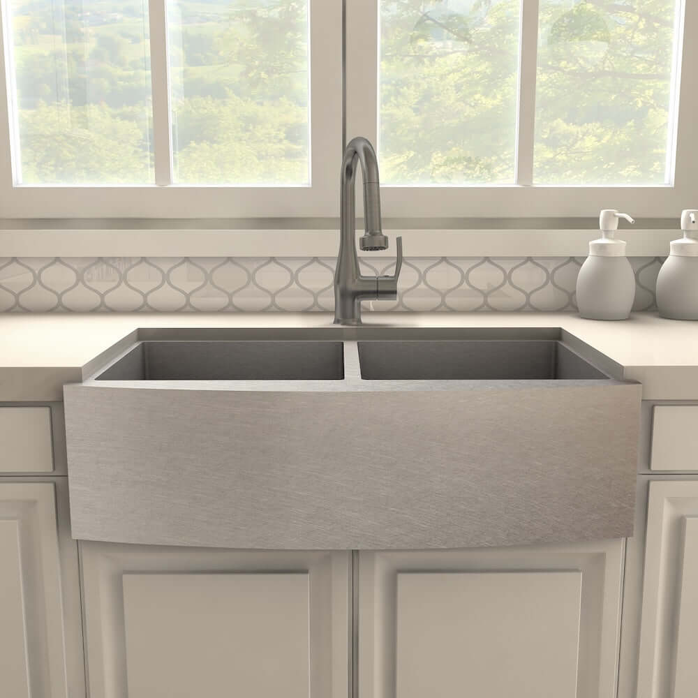 ZLINE Dali Kitchen Faucet in Gun Metal (DAL-KF-GM)