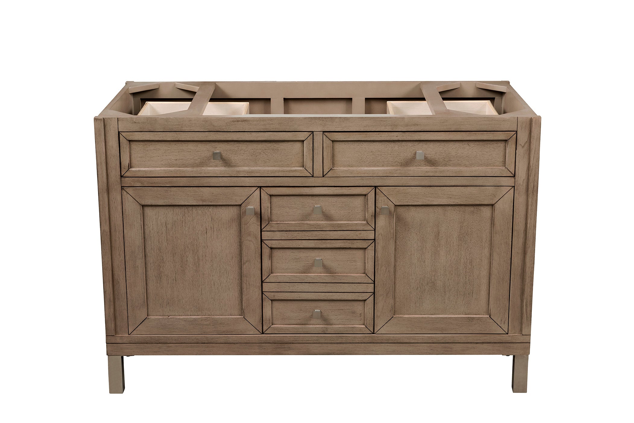 James Martin Vanities Chicago Collection 48 in. Single Vanity in Whitewashed Walnut, Cabinet Only