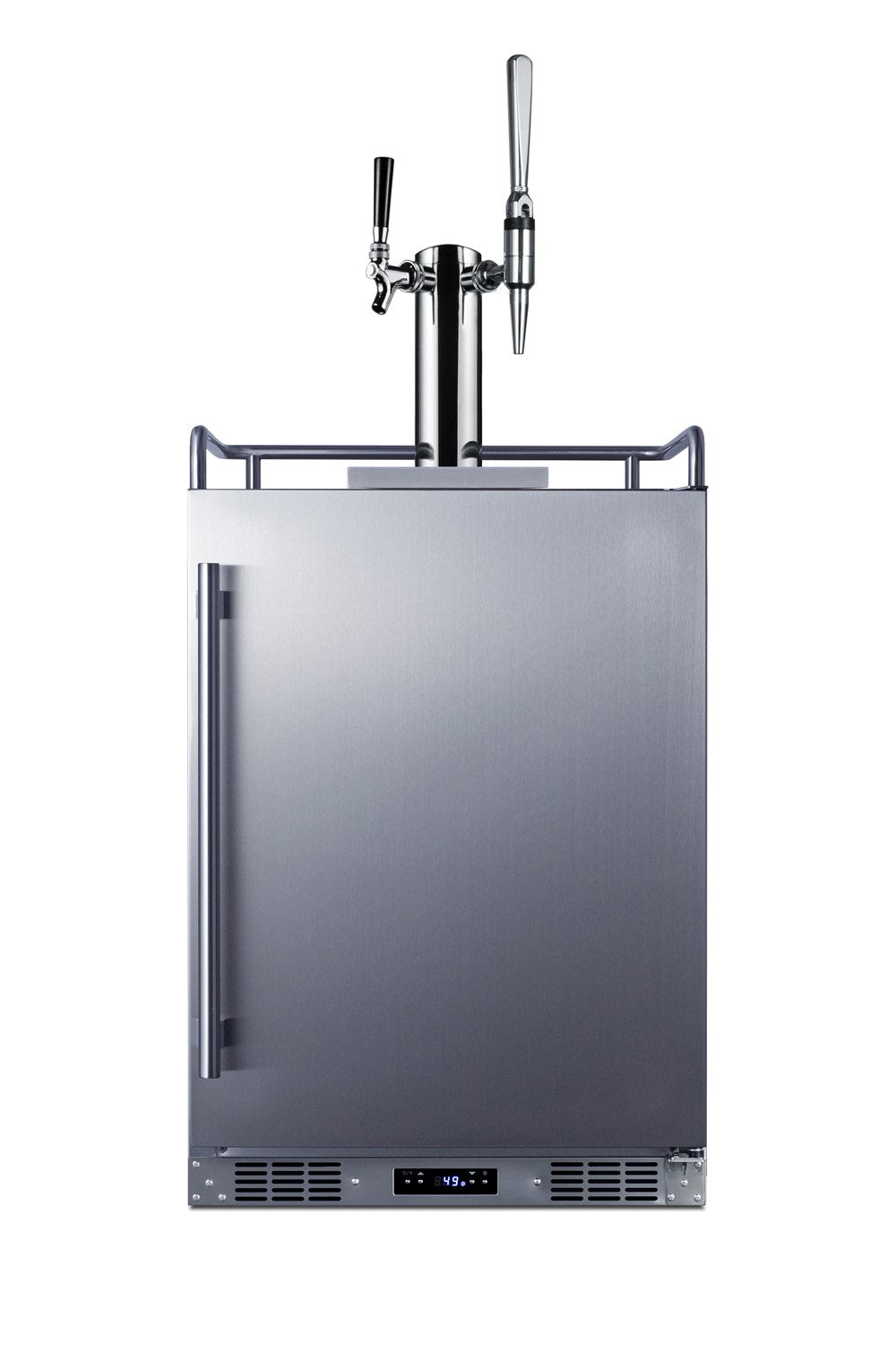SUMMIT 24 in. Built-In Cold Brew/Nitro-Infused Coffee Kegerator (SBC682CMTWIN)