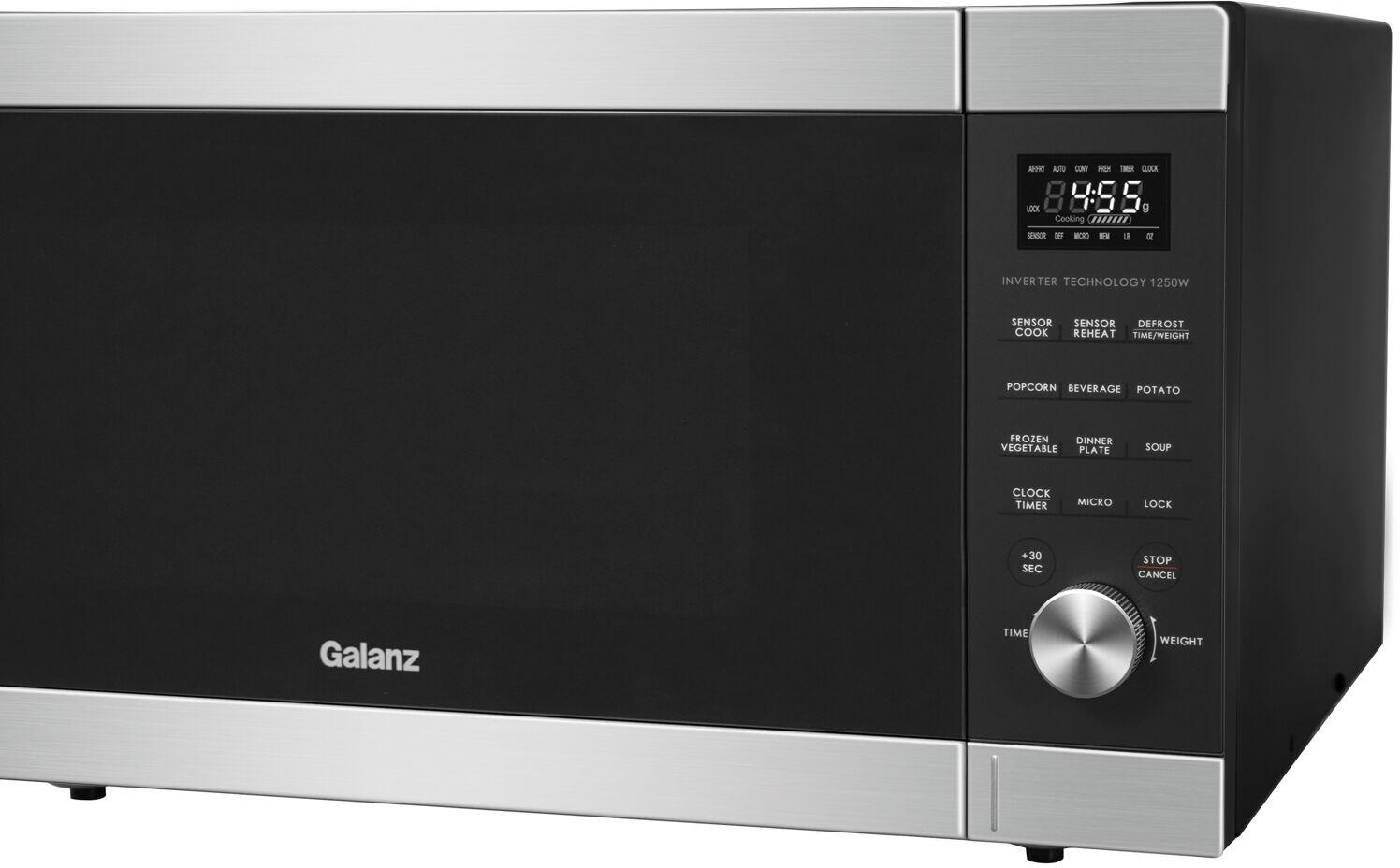 Galanz 2.2 Cu. Ft. ExpressWave Counter-top Microwave in Stainless Steel (GEWWD22S1SV125)