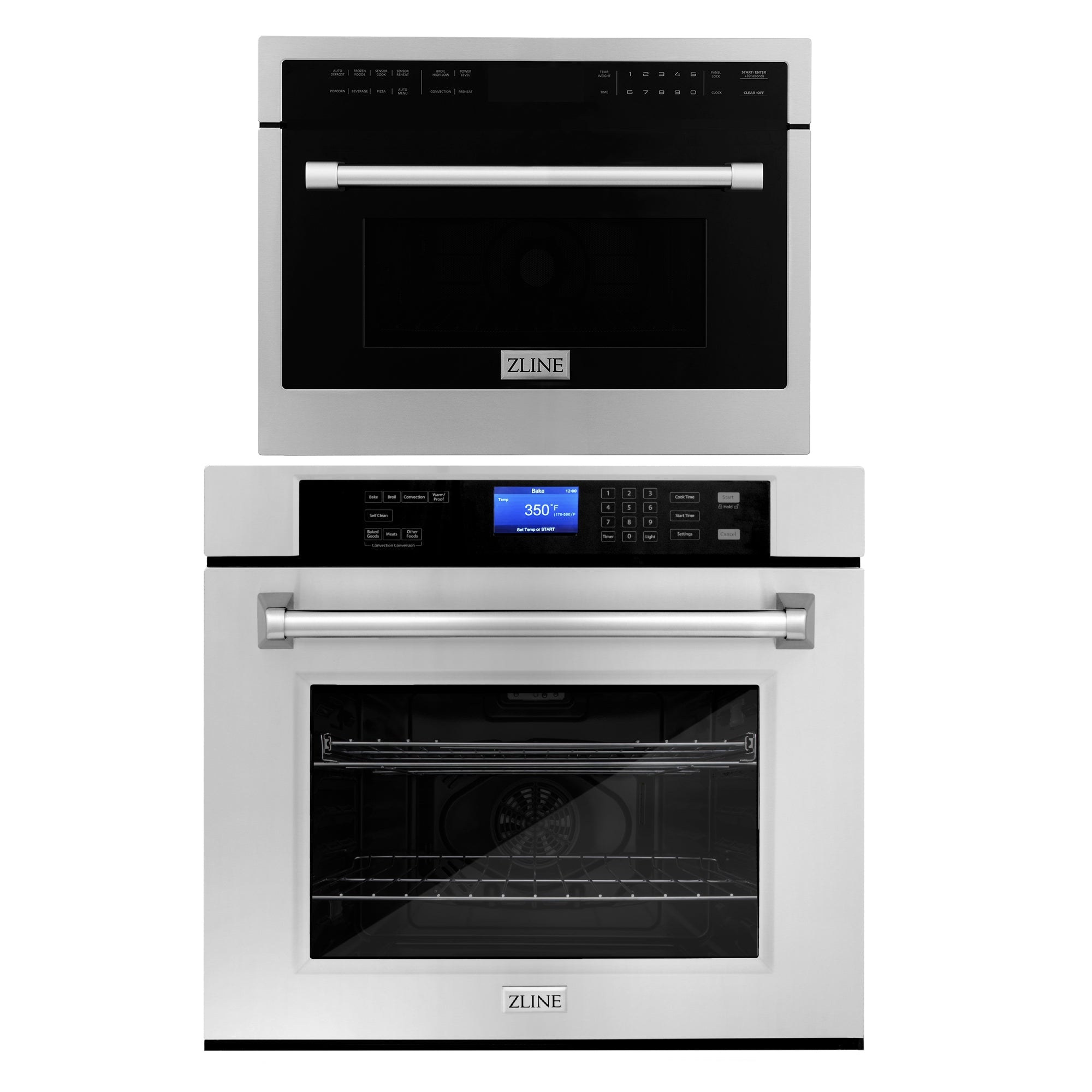 ZLINE Microwave and Wall Oven Combo