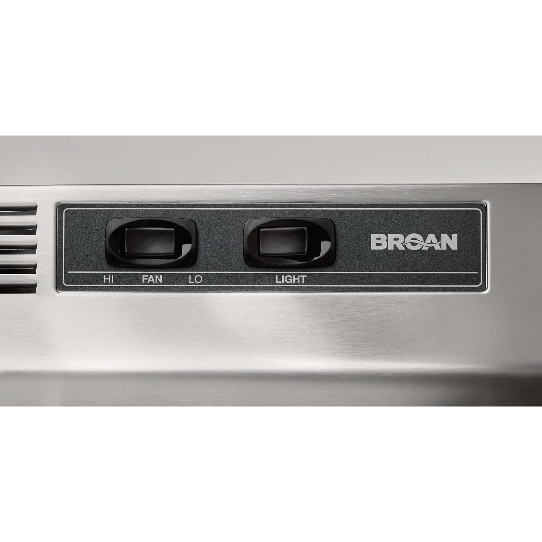 Broan-NuTone 41000 Series 30 in. Ductless Under Cabinet Range Hood In Stainless Steel (413004)