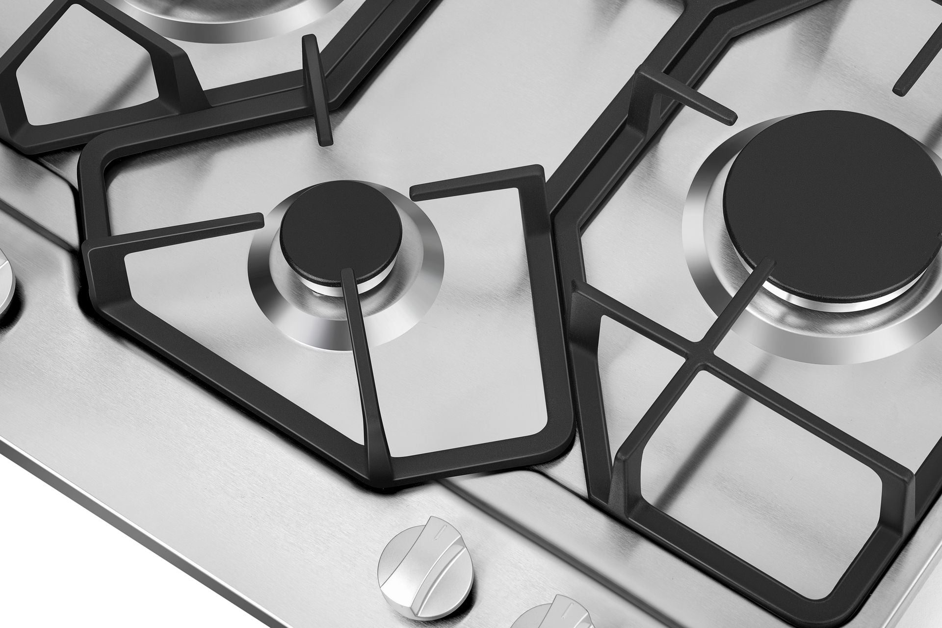 22″x20″ Built in Gas Cooktop 4 Burners Stainless Steel Stove NG/LPG Gas Hob  US