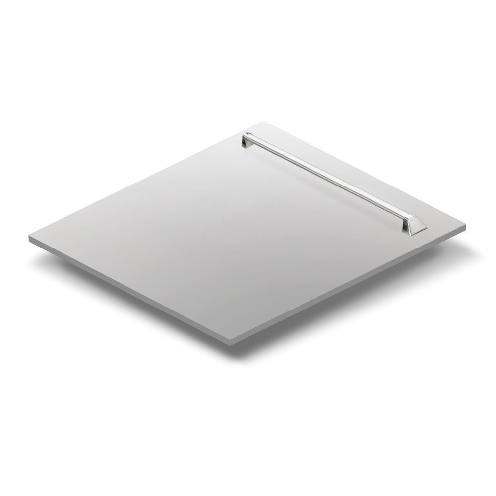 ZLINE 24 in. Tall Tub Dishwasher Panel with Traditional Handle (DPV-24) Satin Stainless Steel
