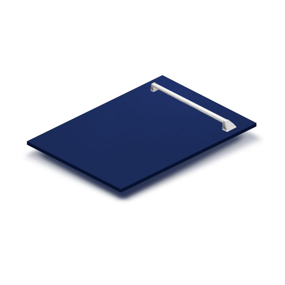 ZLINE 24 in. Tall Tub Dishwasher Panel with Traditional Handle (DPV-24) Blue Gloss