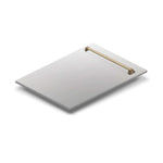 ZLINE Autograph Edition 18 in. Tallac Dishwasher Panel in Stainless Steel with Accent Handle (DPVZ-304-18) 
