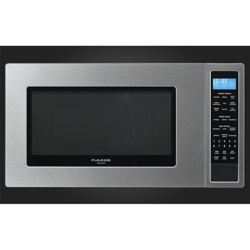 Fulgor Milano 24 in. 400 Series Counter-top Microwave in Stainless Steel (F4MWO24S1)