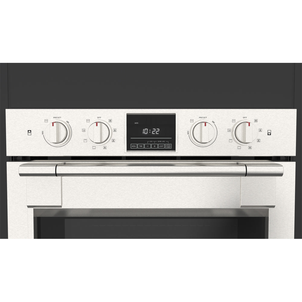 Fulgor Milano 30 in. Electric Built-in Double Wall Oven in Stainless Steel (F6PDP30S1)