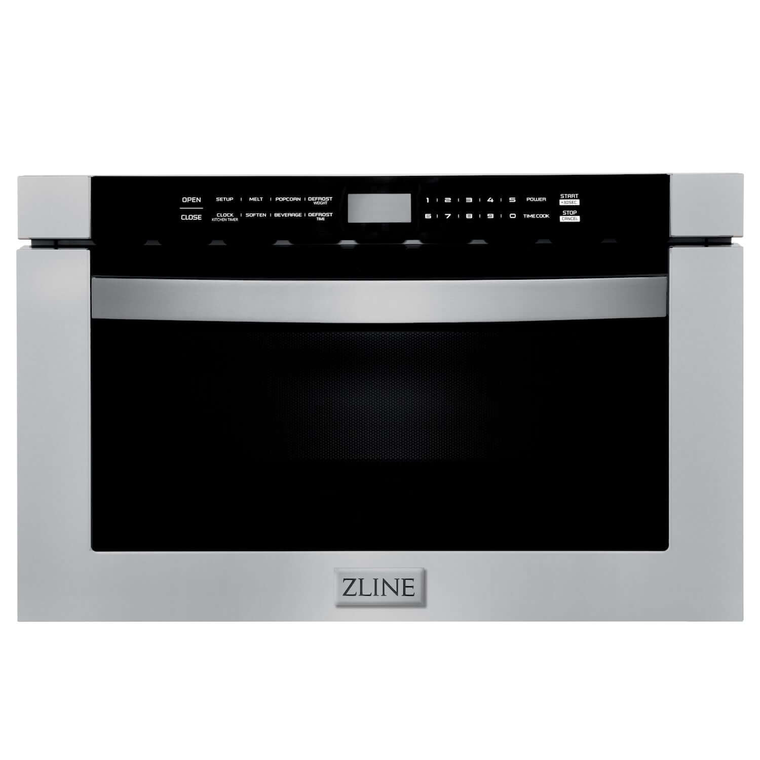 ZLINE 24" Built-in Microwave Drawer front.