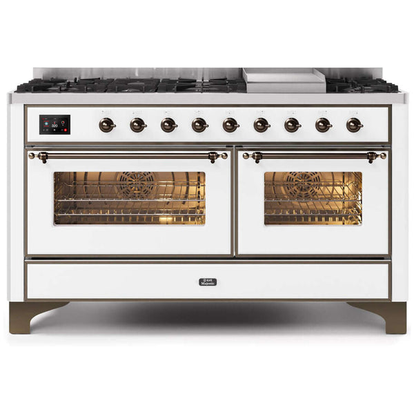 120 cm 6-burner + griddle, Electric Double Oven