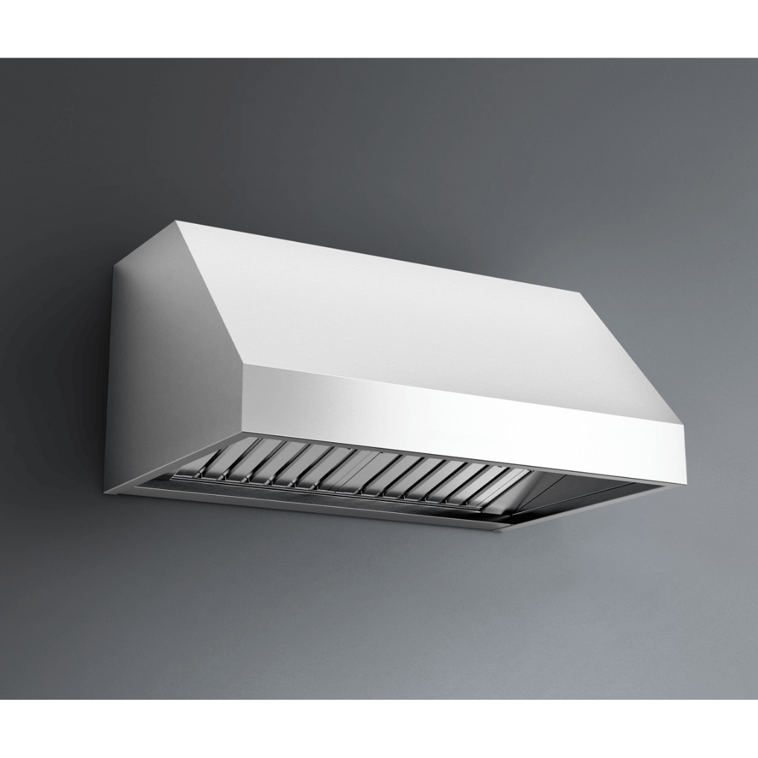 Falmec Zeus Professional Wall Mount Range Hood in Stainless Steel with Size and Motor Options (FP18P)