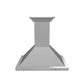 ZLINE CrownSound Ducted Vent Wall Mount Range Hood in Stainless Steel with Built-in Bluetooth Speakers (KBCRN-BT)