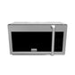 ZLINE 30 in. Stainless Steel Over the Range Convection Microwave Oven with Traditional Handle (MWO-OTR-H-30)