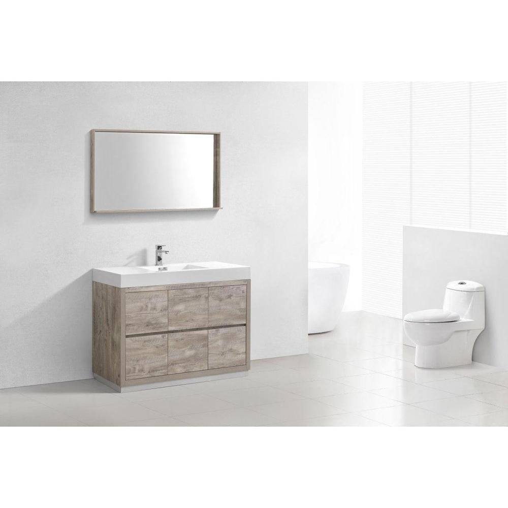 KubeBath Bliss 48 in. Freestanding Single Sink Modern Bathroom Vanity 
