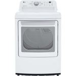 LG Electronics 7.3-Cu. Ft. Ultra Large Capacity Gas Dryer with Sensor Dry Technology (DLG7151W)