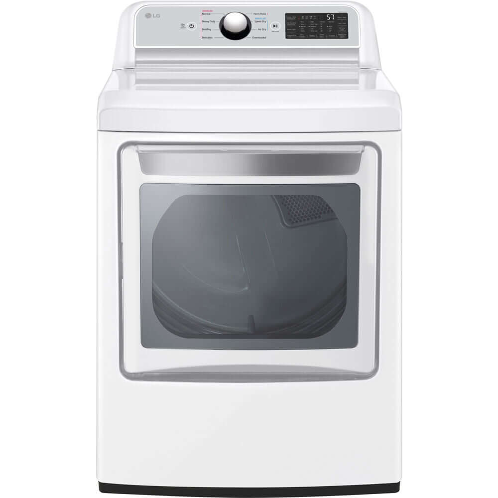 DLG3601W LG Appliances 7.4 cu. ft. Ultra Large Capacity Smart wi-fi Enabled  Front Load Gas Dryer with Built-In Intelligence