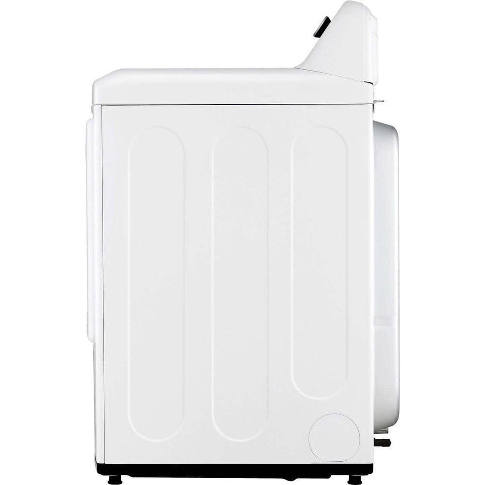 LG 7.3-Cu. Ft. Ultra Large Capacity Smart wi-fi Enabled Rear Control Gas Dryer with EasyLoad Door in White (DLG7401WE)