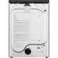 LG 27 In. 7.4-Cu. Ft. Front Load Gas Dryer with TurboSteam and Built-In Intelligence in Black Steel (DLGX4001B)
