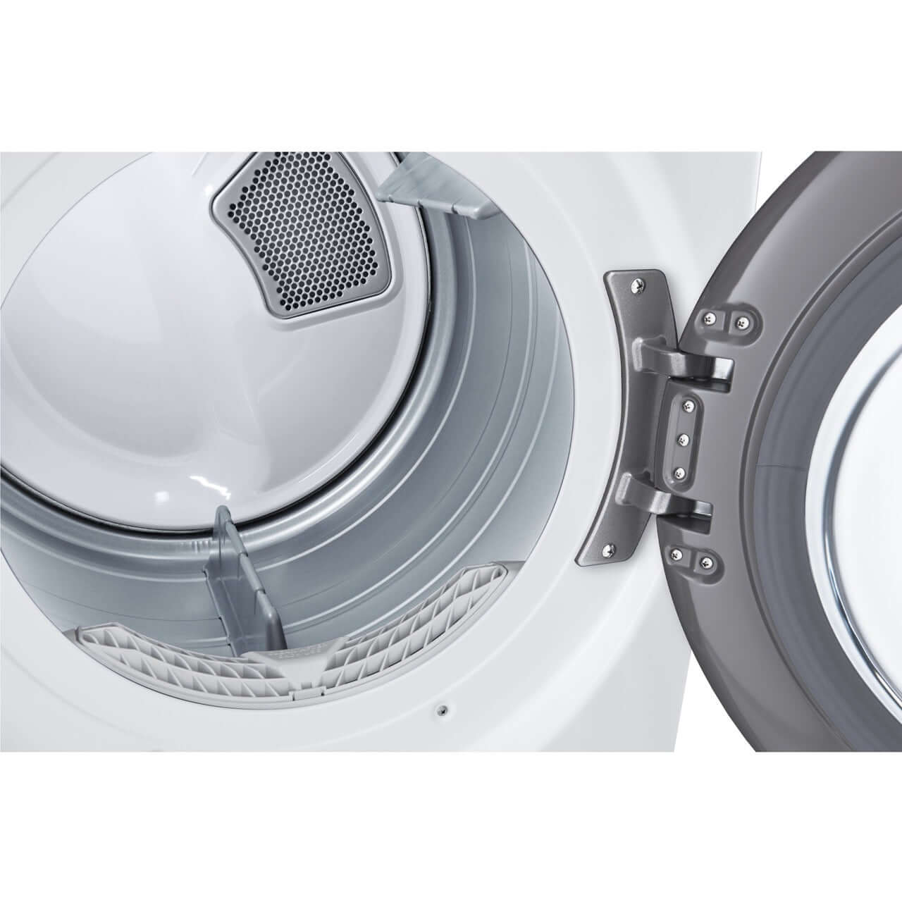 LG 27 In. 7.4-Cu. Ft. Front Load Gas Dryer with TurboSteam and Built-In Intelligence in White (DLGX4001W)