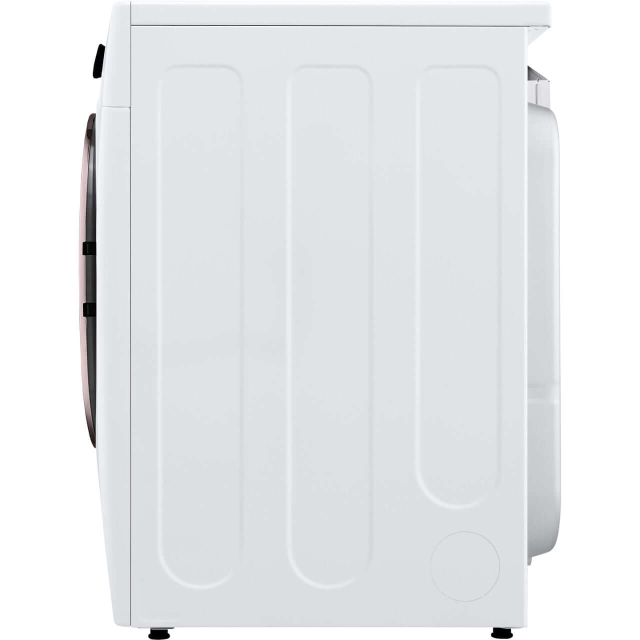 LG 27 In. 7.4-Cu. Ft. Front Load Gas Dryer with TurboSteam and Built-In Intelligence in White (DLGX4001W)