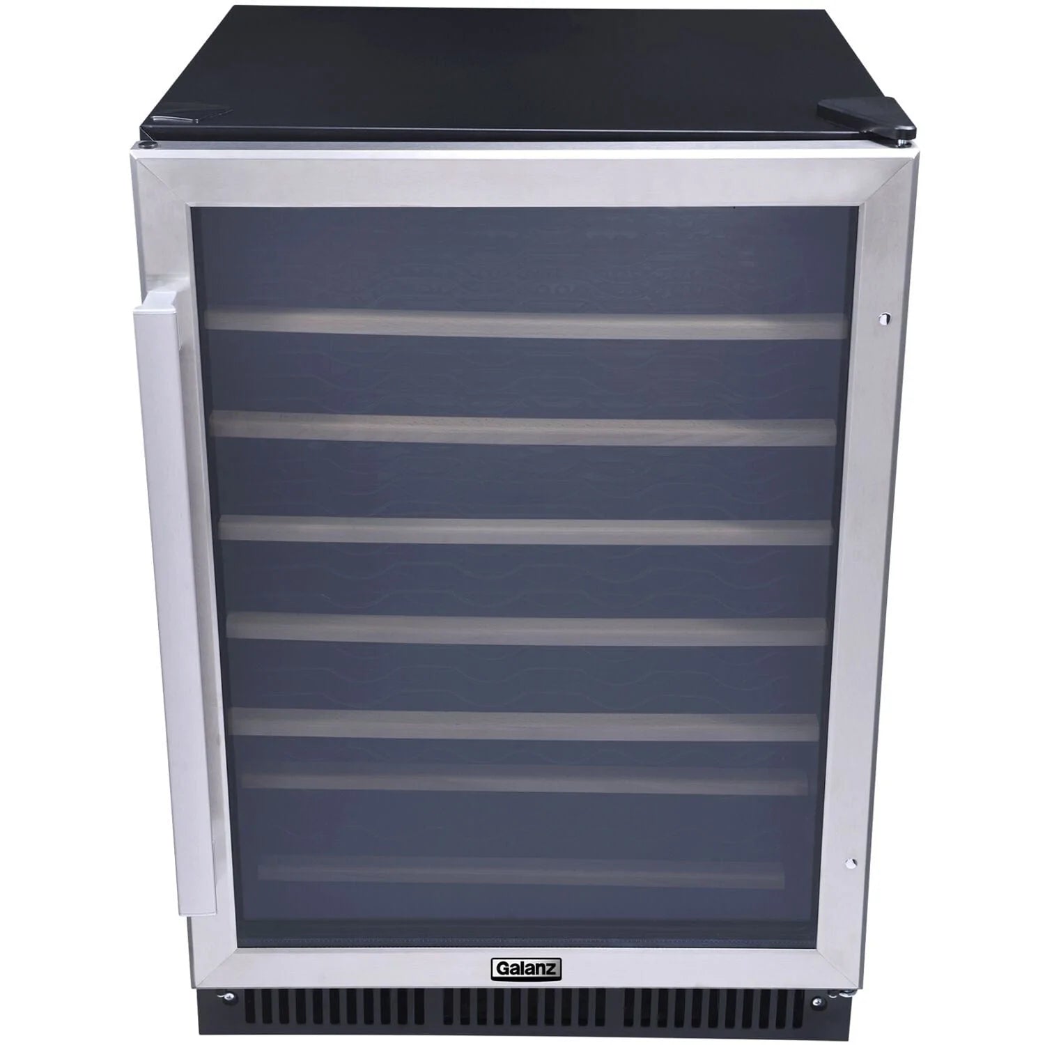 Galanz 47-Bottle Built-In Wine Cooler in Stainless Steel (GLW57MS2B16)