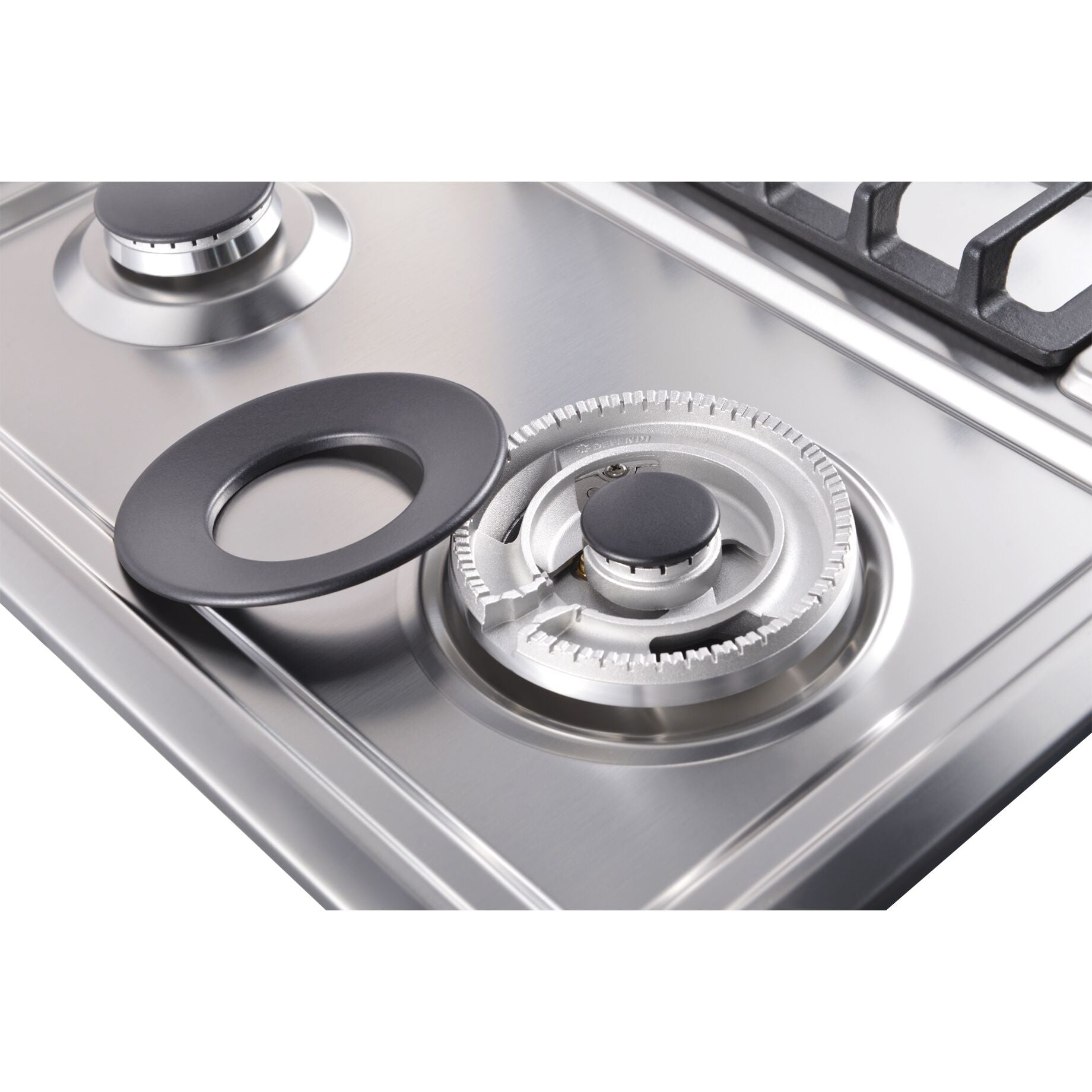 Galanz 24-In. Gas Cooktop in Stainless Steel with 15000 BTU Triple Ring Power Burner (GL1CT24AS4G)