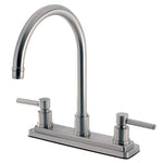 Kingston Brass Concord Centerset Kitchen Faucet (KS8798DLLS) Brushed Nickel