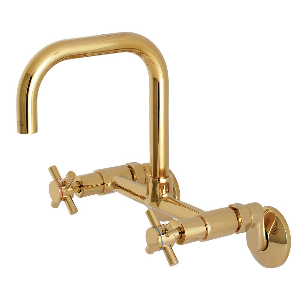 Kingston Brass Concord Two-Handle Wall-Mount Kitchen Faucet - Rustic Kitchen & Bath - Kitchen Faucet - Kingston Brass