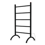 Kingston Brass Templeton Freestanding/Wall Mount Hardwired or Plug-In Towel Warmer Matte Black