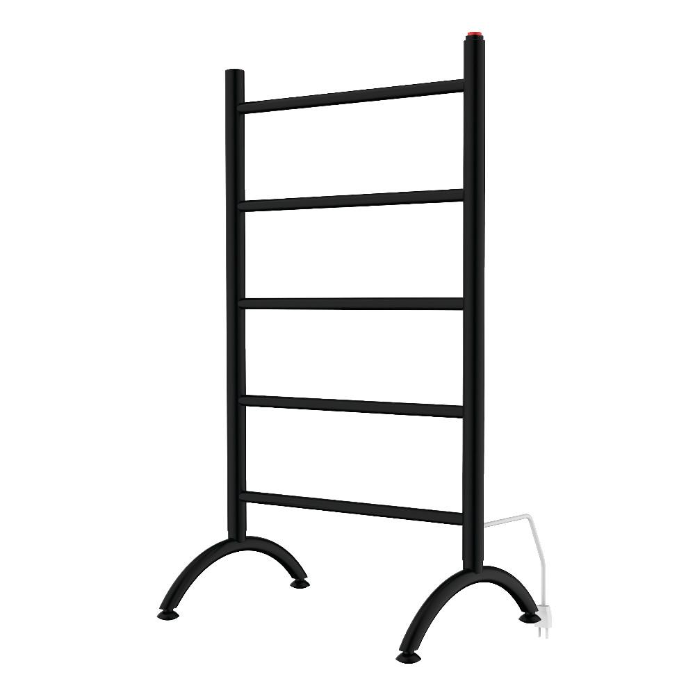 Kingston Brass Templeton Freestanding/Wall Mount Hardwired or Plug-In Towel Warmer Matte Black