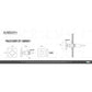 KubeBath 7 Piece Shower Set with 12" Ceiling Mount Square Rain Shower, Tub Filler and 4 Body Jets (CR3004JTF3V) 