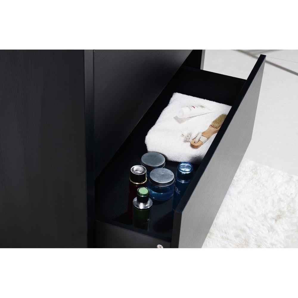 KubeBath Bliss 40 in. Free Standing Single Sink Modern Bathroom Vanity 