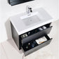 KubeBath Bliss 40 in. Free Standing Single Sink Modern Bathroom Vanity 