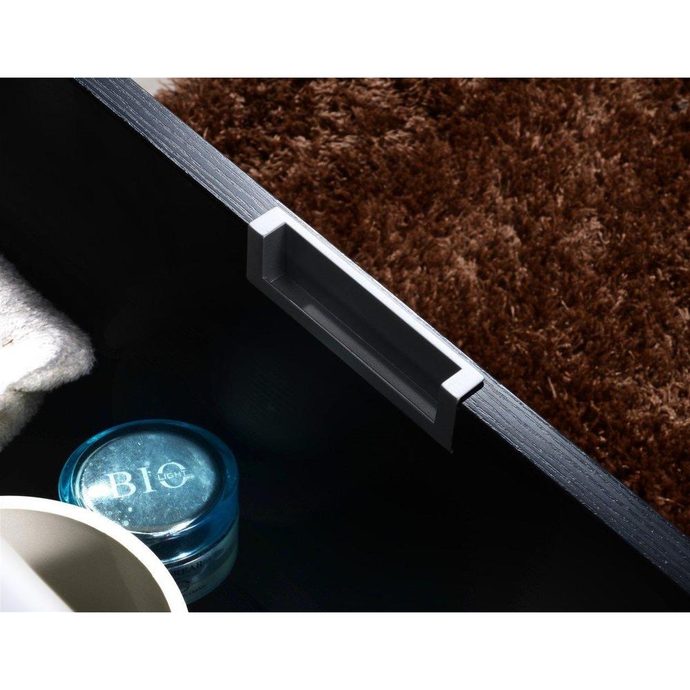 KubeBath Bliss 80 in. Wall Mount Double Sink Modern Bathroom Vanity 