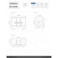 KubeBath Dolce 48 in. Freestanding Double Sink Modern Bathroom Vanity with White Quartz Counter-Top and Cabinet Color Options 