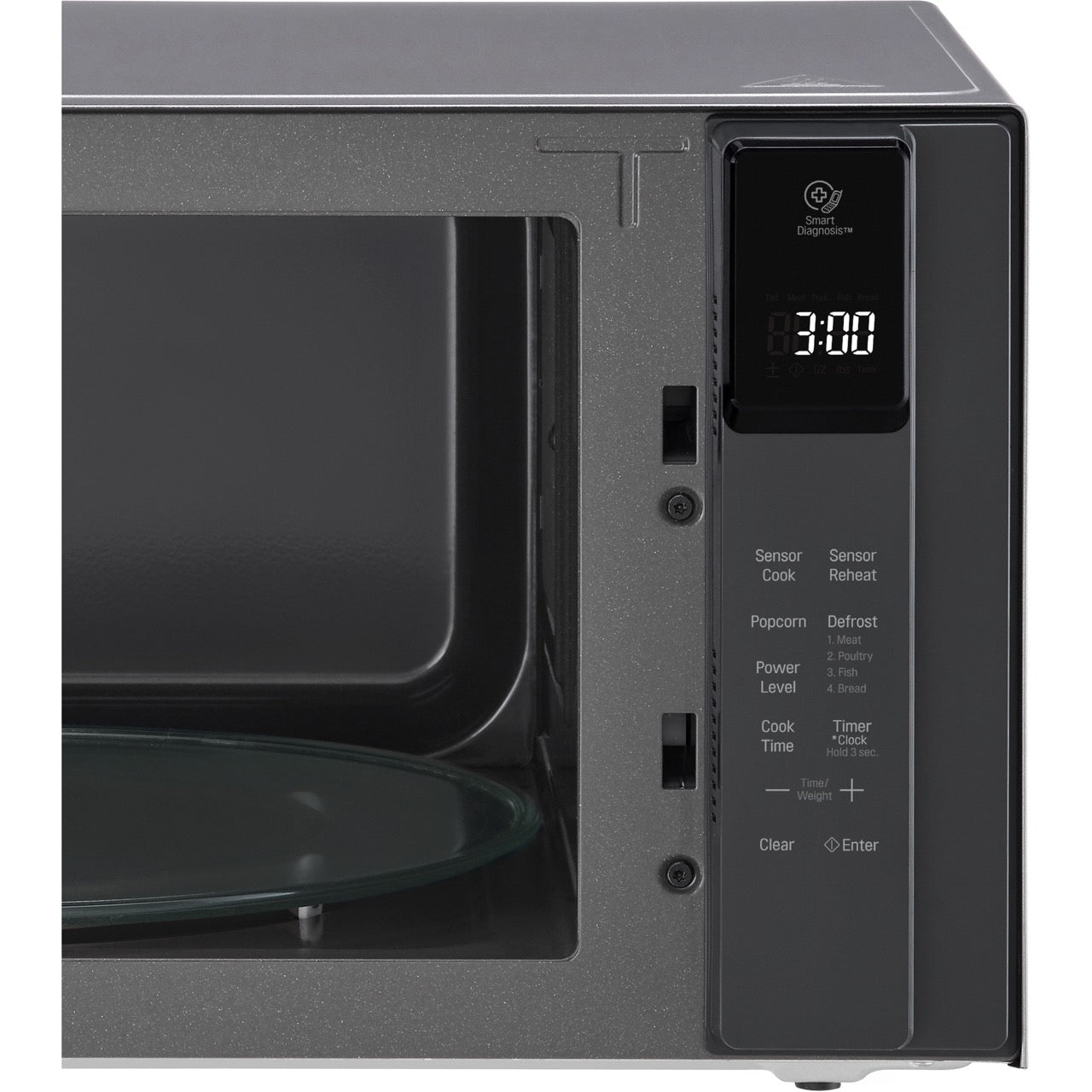 LG NeoChef 1.5 Cu. Ft. 1200W 22 in. Countertop Microwave in Stainless Steel (LMC1575ST)