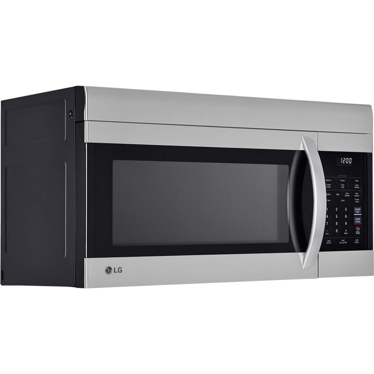 LG 1.7-Cu. Ft. 30 in. Over-the-Range Microwave Oven with Easy Clean in Stainless Steel (LMV1764ST)