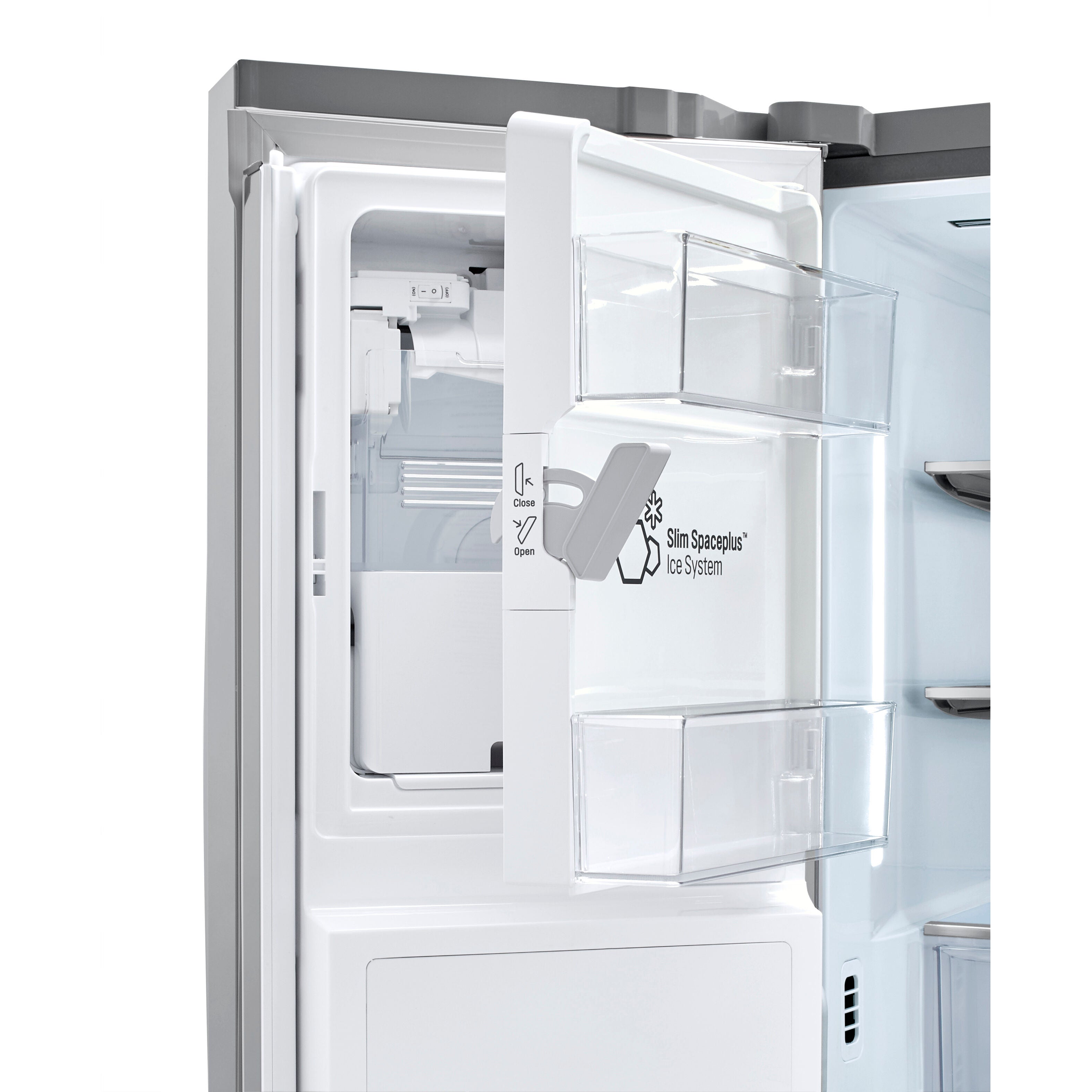 LG 36 Inch 3-Door French Door Refrigerator in Stainless Steel 24 Cu. Ft. (LRFXC2416S)