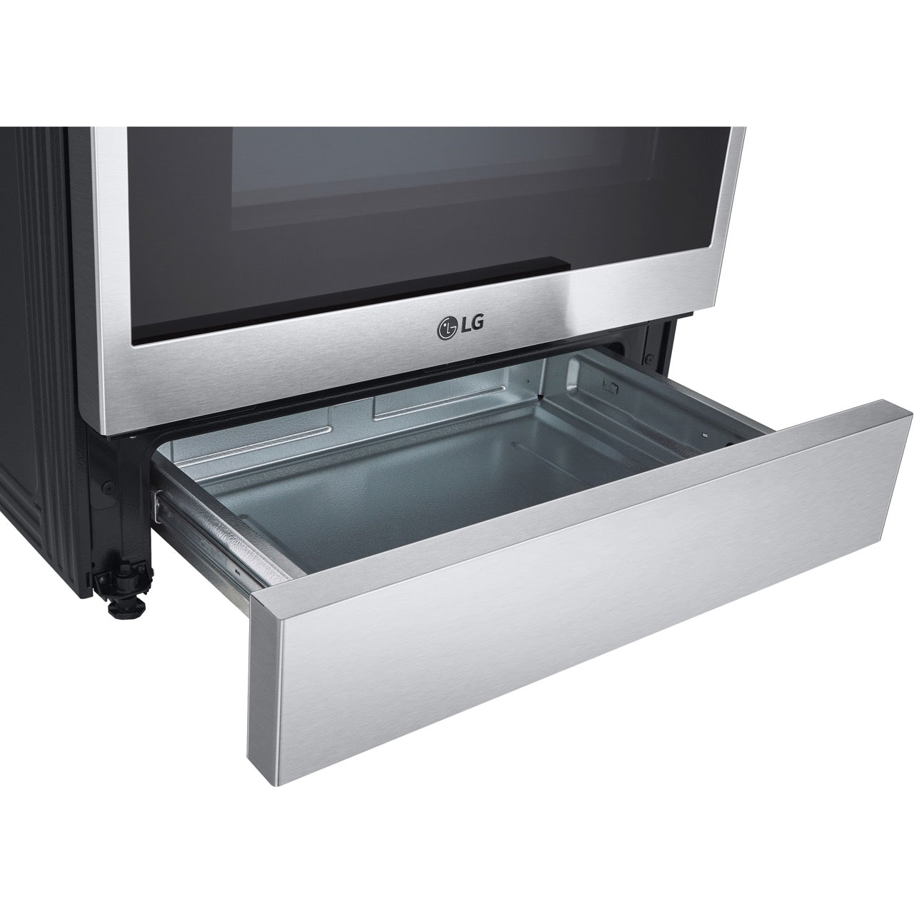LG 6.3-Cu. Ft. Smart Wi-Fi Enabled ProBake Convection InstaView Gas Slide-in Range with Air Fry, Stainless Steel (LSGL6335F)