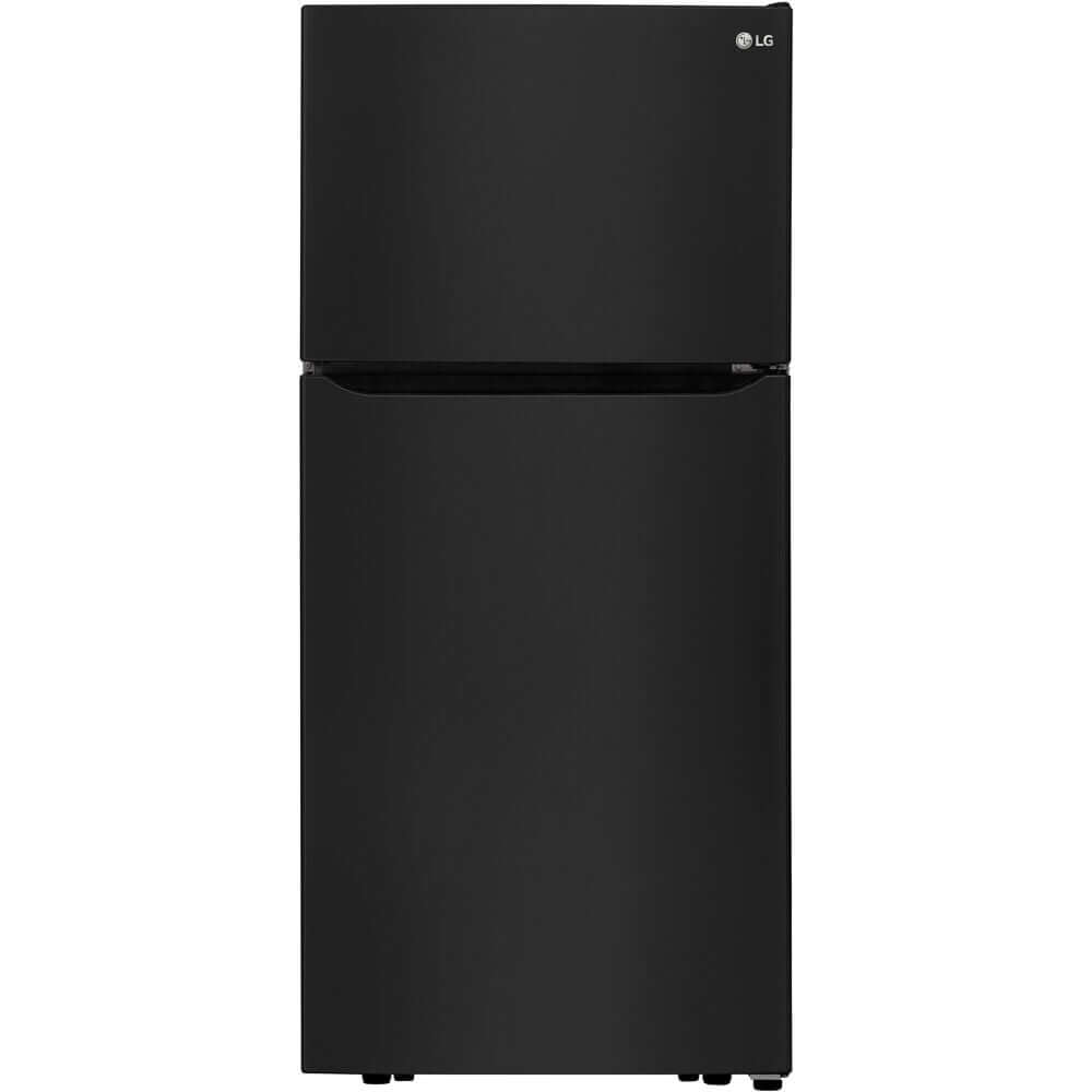 LG 30 Inch Top Freezer Refrigerator in Black 20 Cu. Ft. (LTCS20020B)